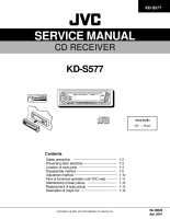 JVC KDS-577-Service-Manual 
